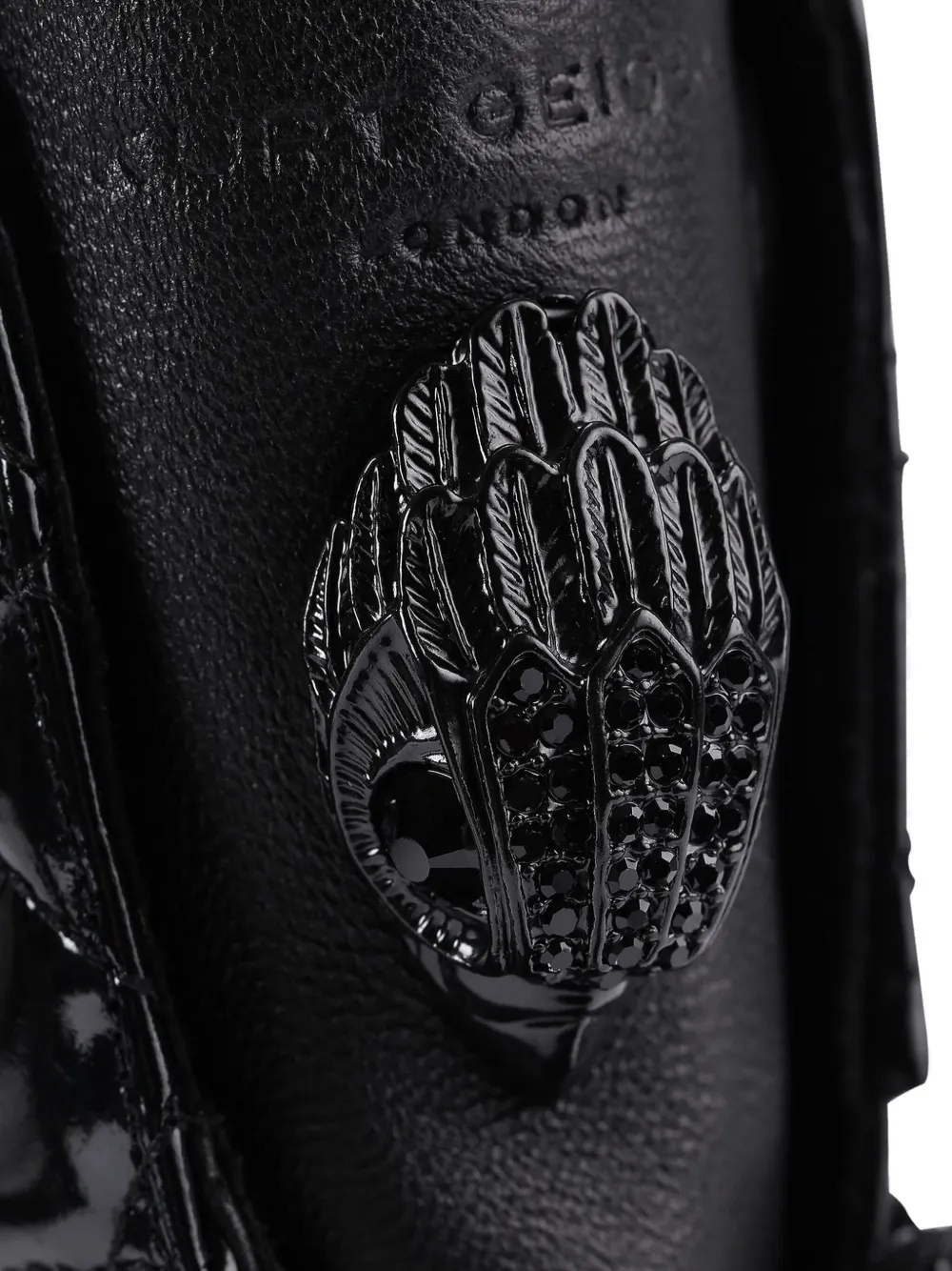 Kurt Geiger London 50 mm Kensington laarzen met manchetten Zwart