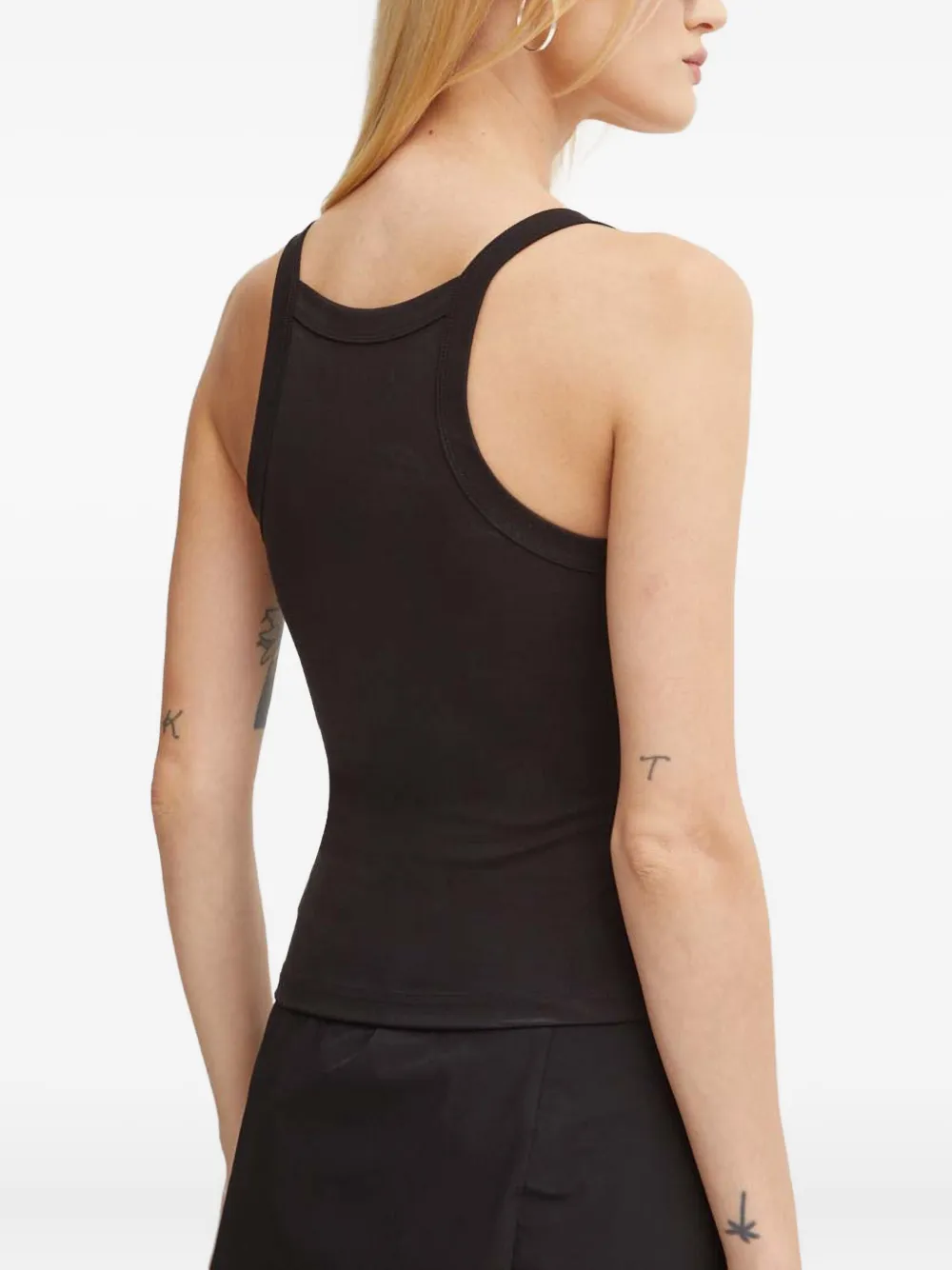 HELIOT EMIL Tanktop met uitgesneden detail Zwart