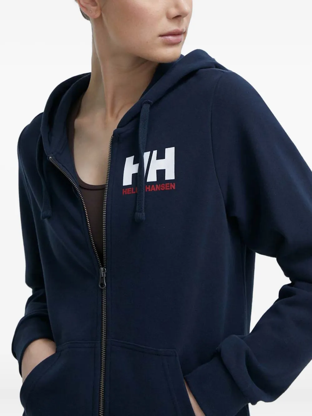 Helly Hansen Sweater met logoprint Blauw