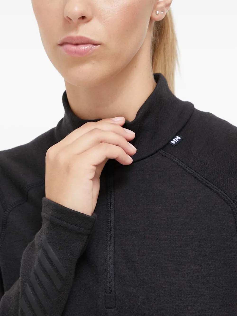 Helly Hansen LIFA basislaag met rits Zwart