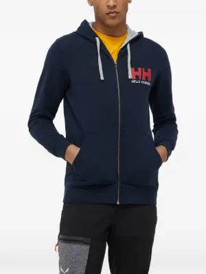 Ea7 Emporio Armani ジップアップ パーカー | ブルー | FARFETCH JP