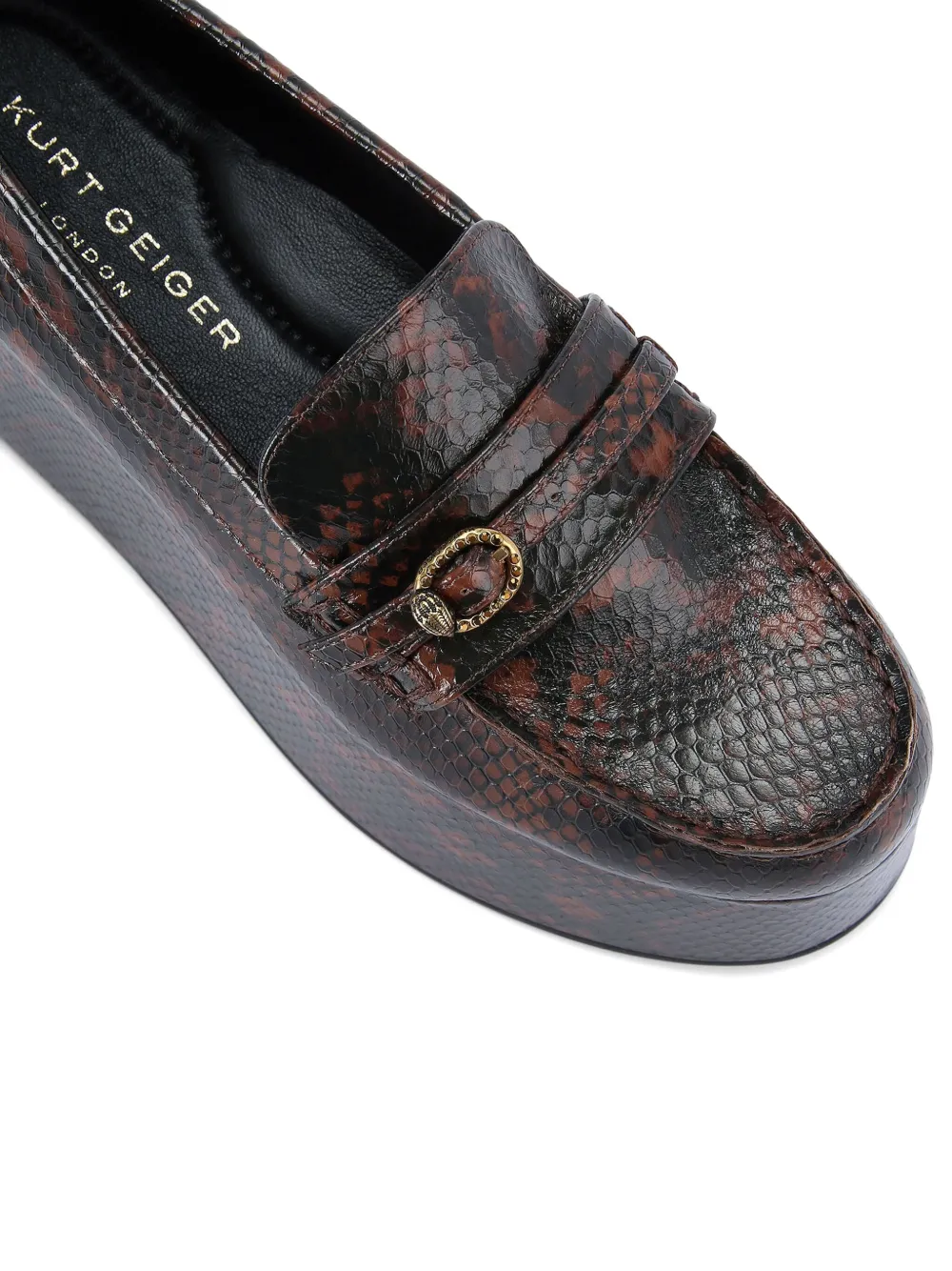 Kurt Geiger London 70 mm Mayfair loafers Bruin