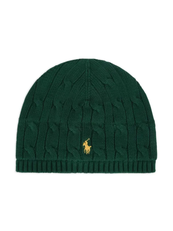 Green polo beanie best sale