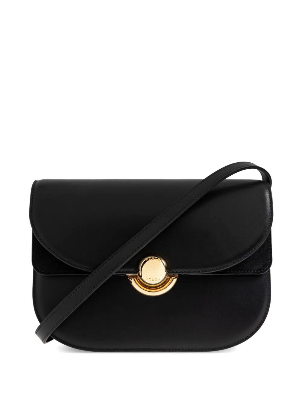 Furla Schoudertas met logoplakkaat Zwart