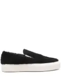 Common Projects faux-shearling loafers - Black