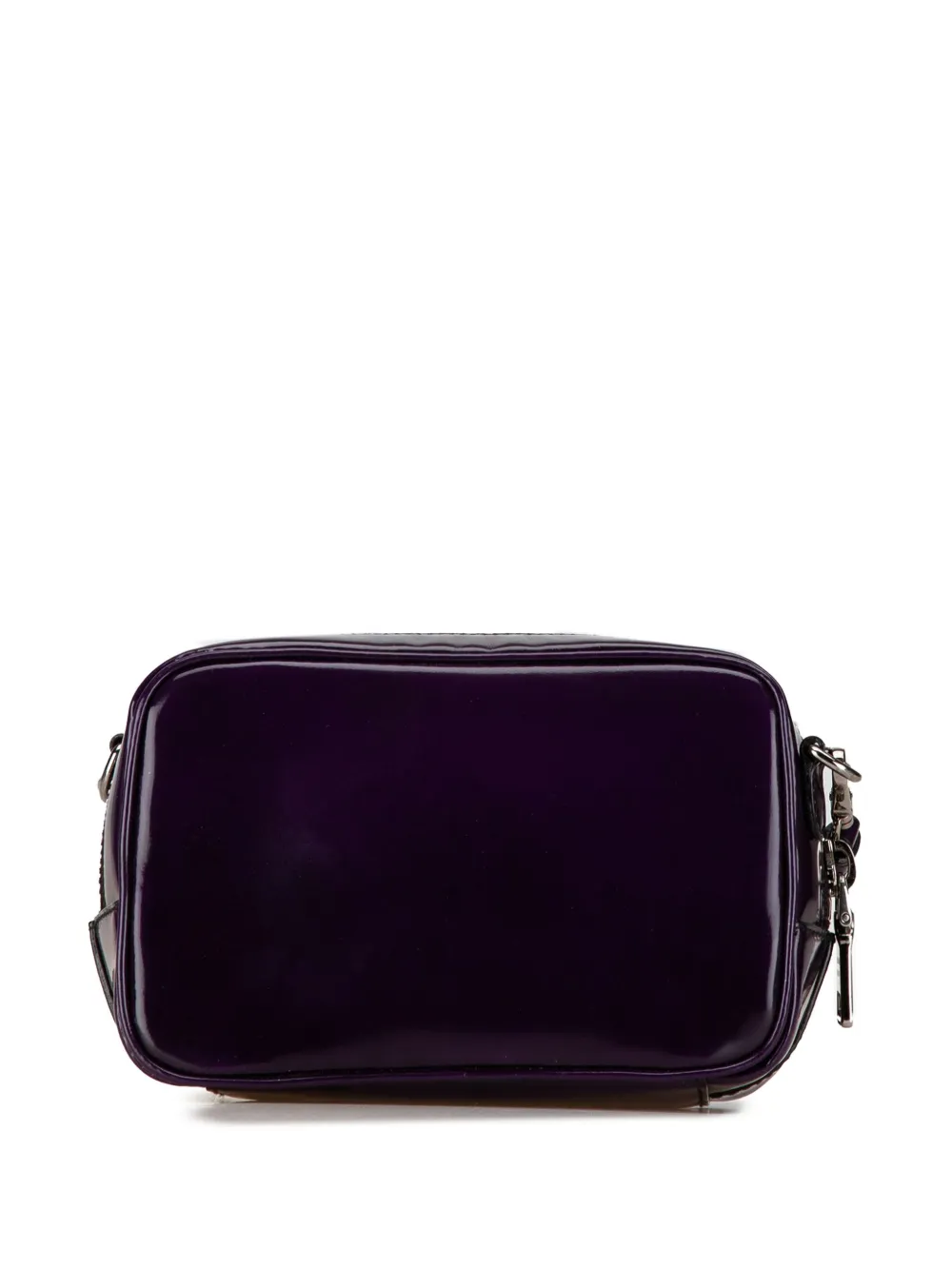 Prada Pre-Owned 2013-2023 Mini Spazzolato Camera crossbody bag - Paars