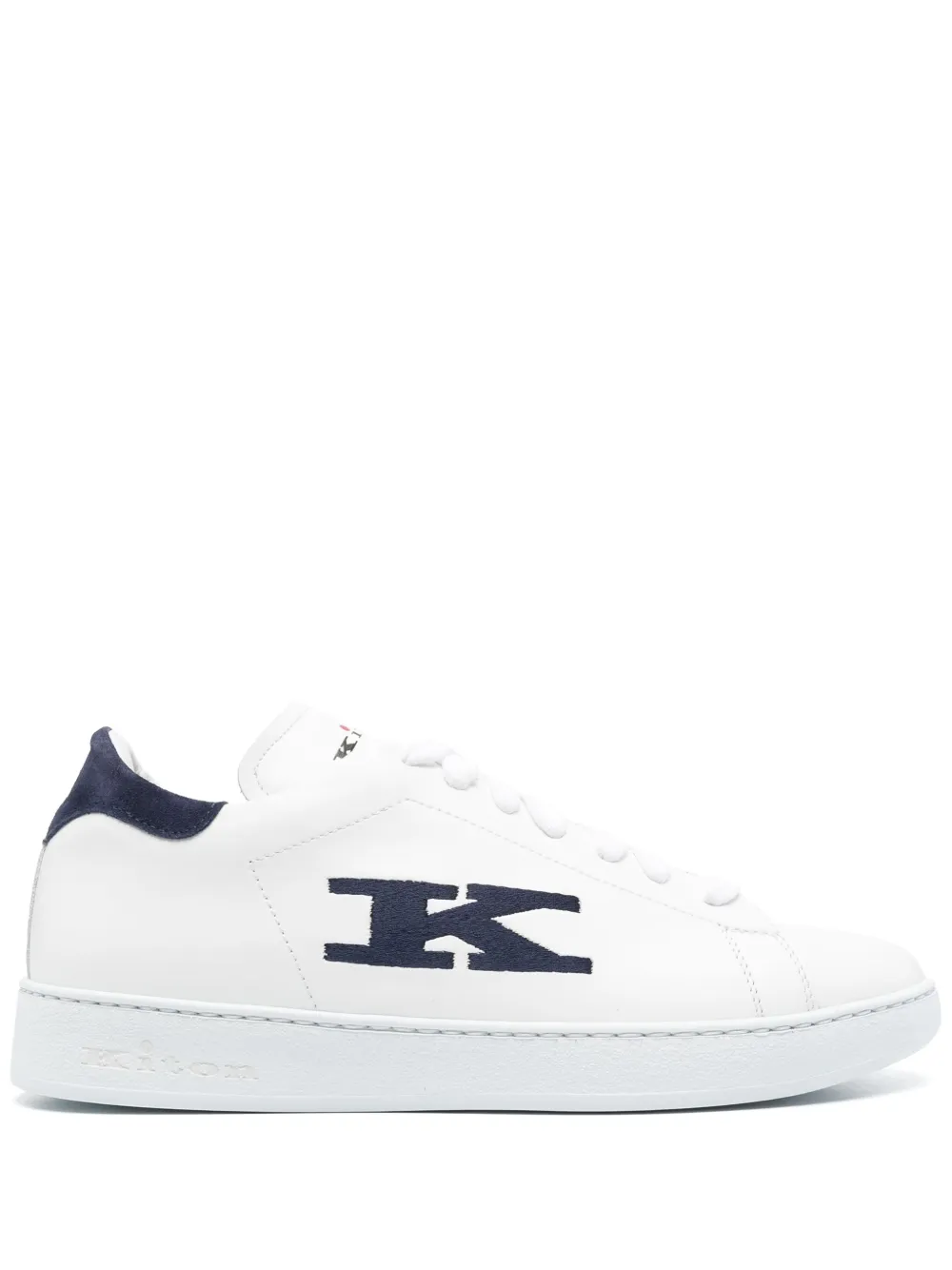 Kiton Stitching sneakers White