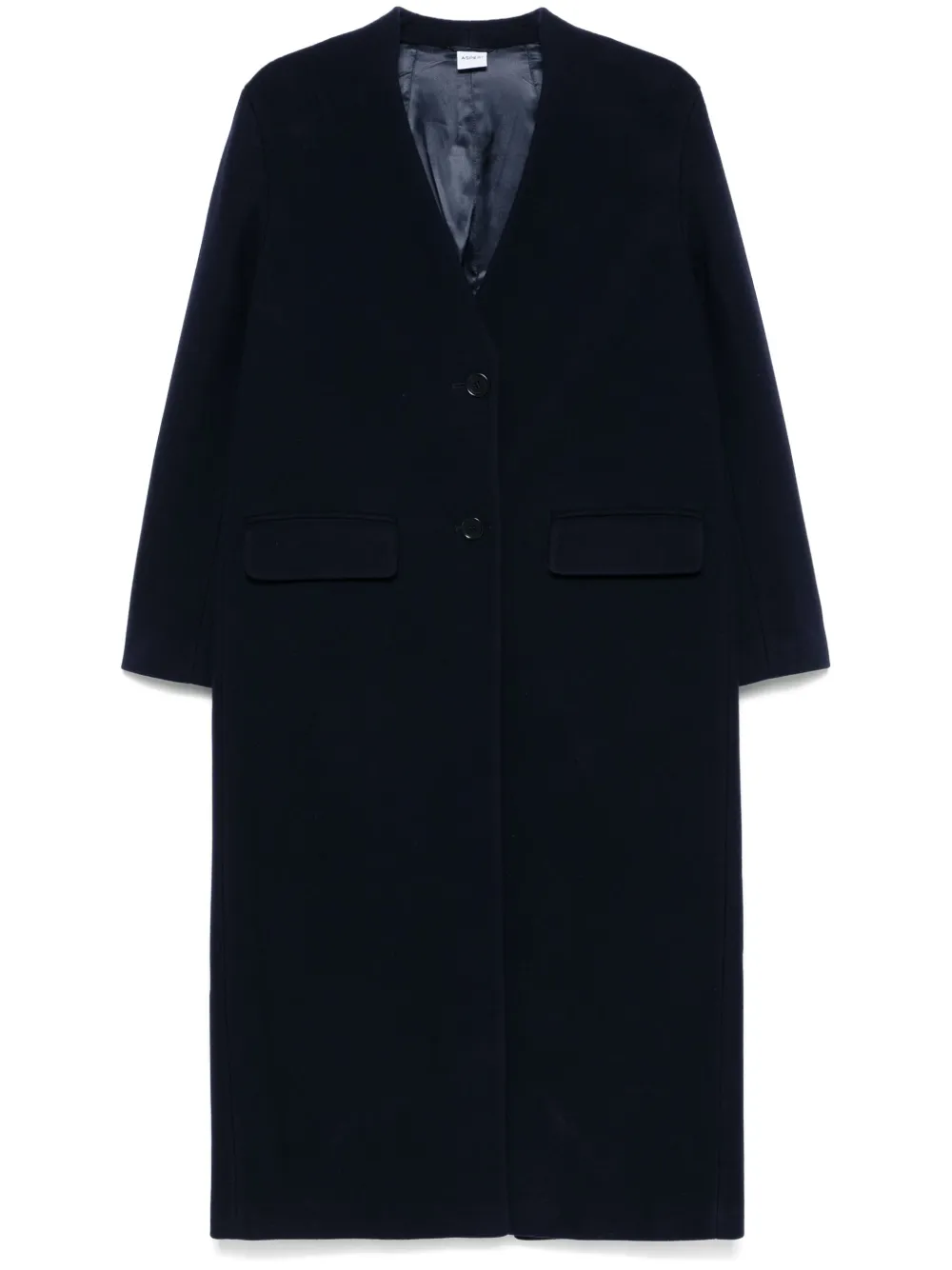 ASPESI single-breasted coat - Blue