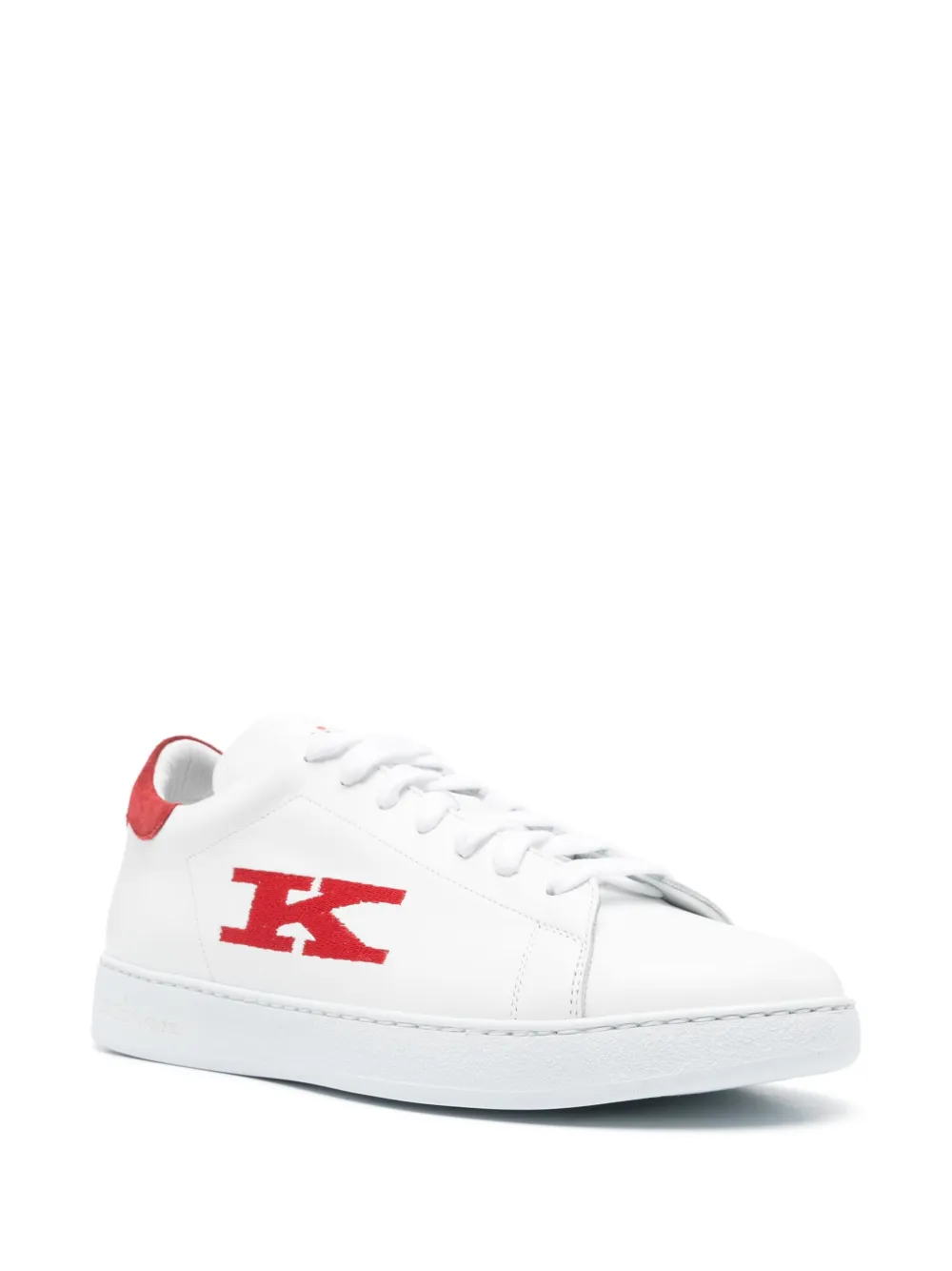 Kiton Stitching sneakers White