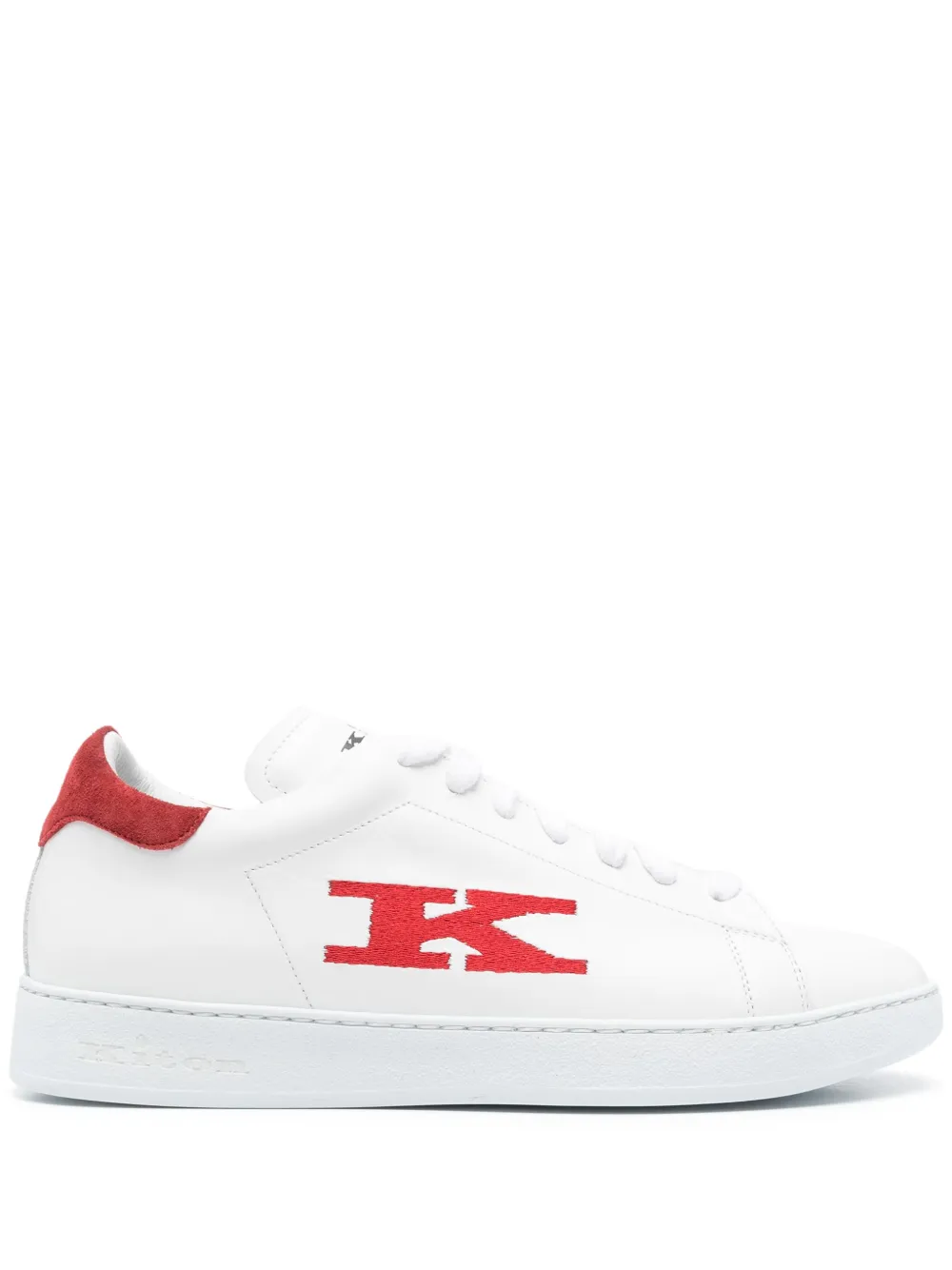 Kiton Stitching sneakers White