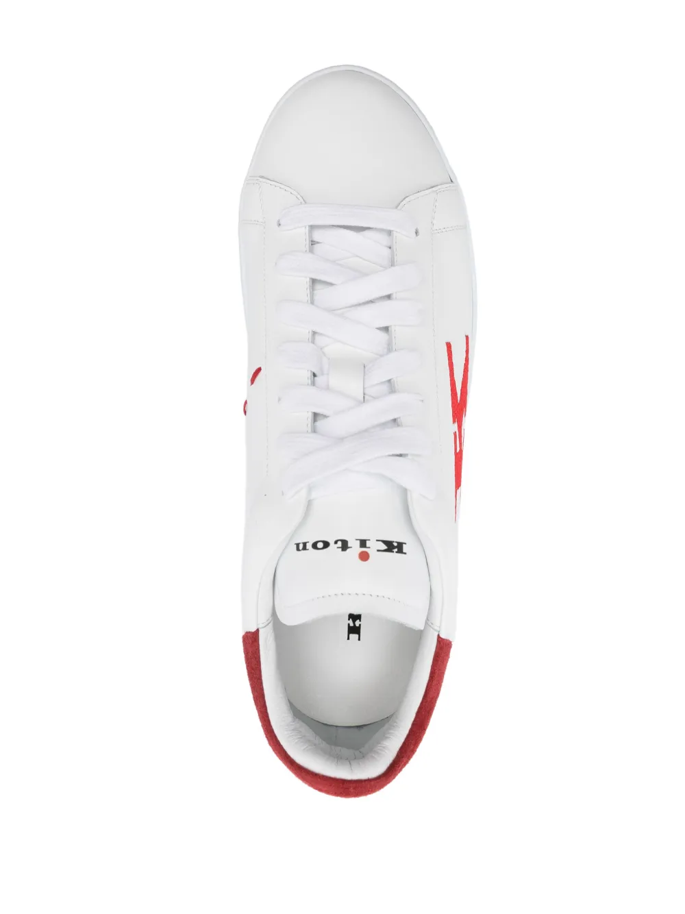 Kiton Stitching sneakers White