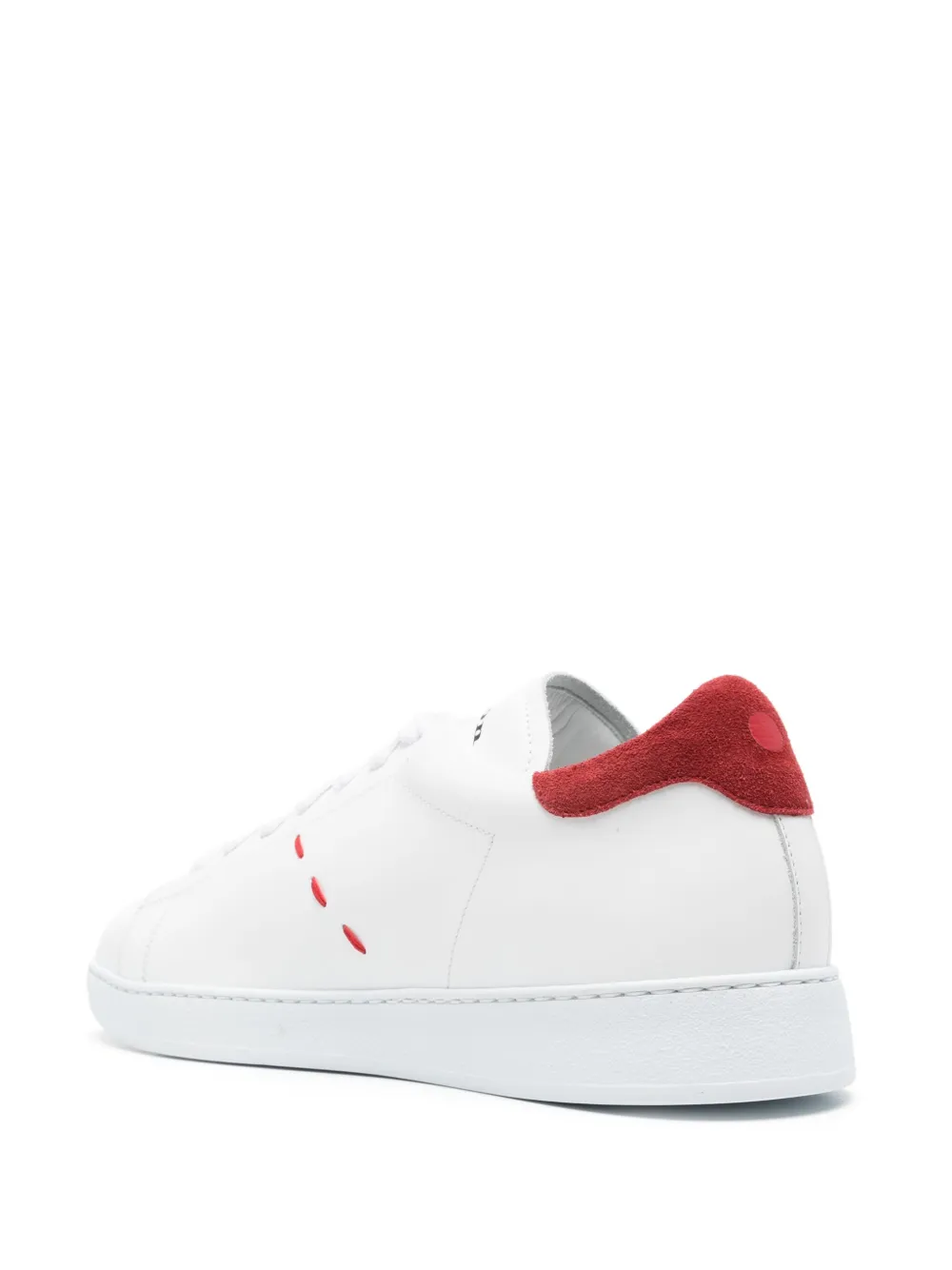 Kiton Stitching sneakers White