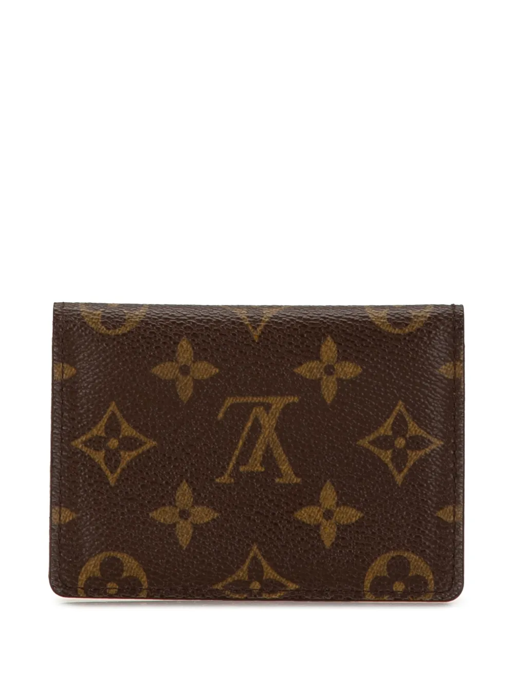 Louis Vuitton Pre-Owned 2004 Monogram Porte 2 Cartes Vertical card holder - Bruin
