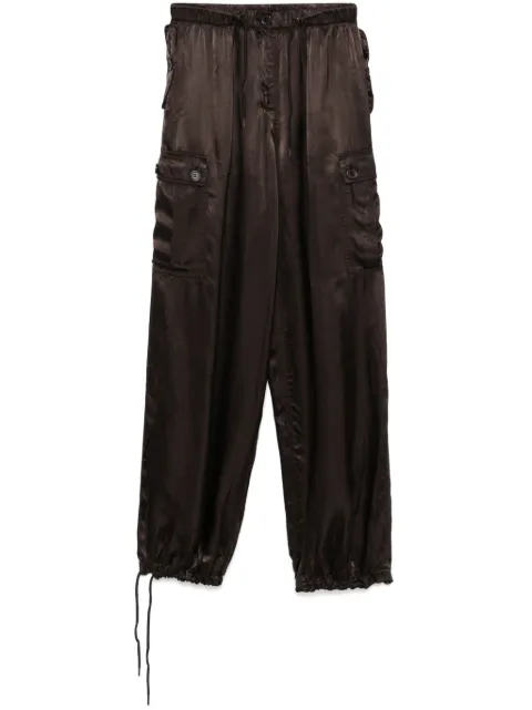 ASPESI satin cargo pants