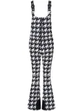 Perfect Moment houndstooth pattern all-in-one - Black