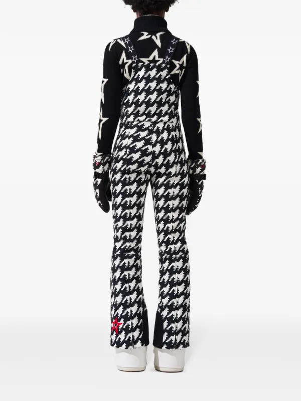 Perfect Moment Houndstooth Pattern all-in-one | Black | FARFETCH