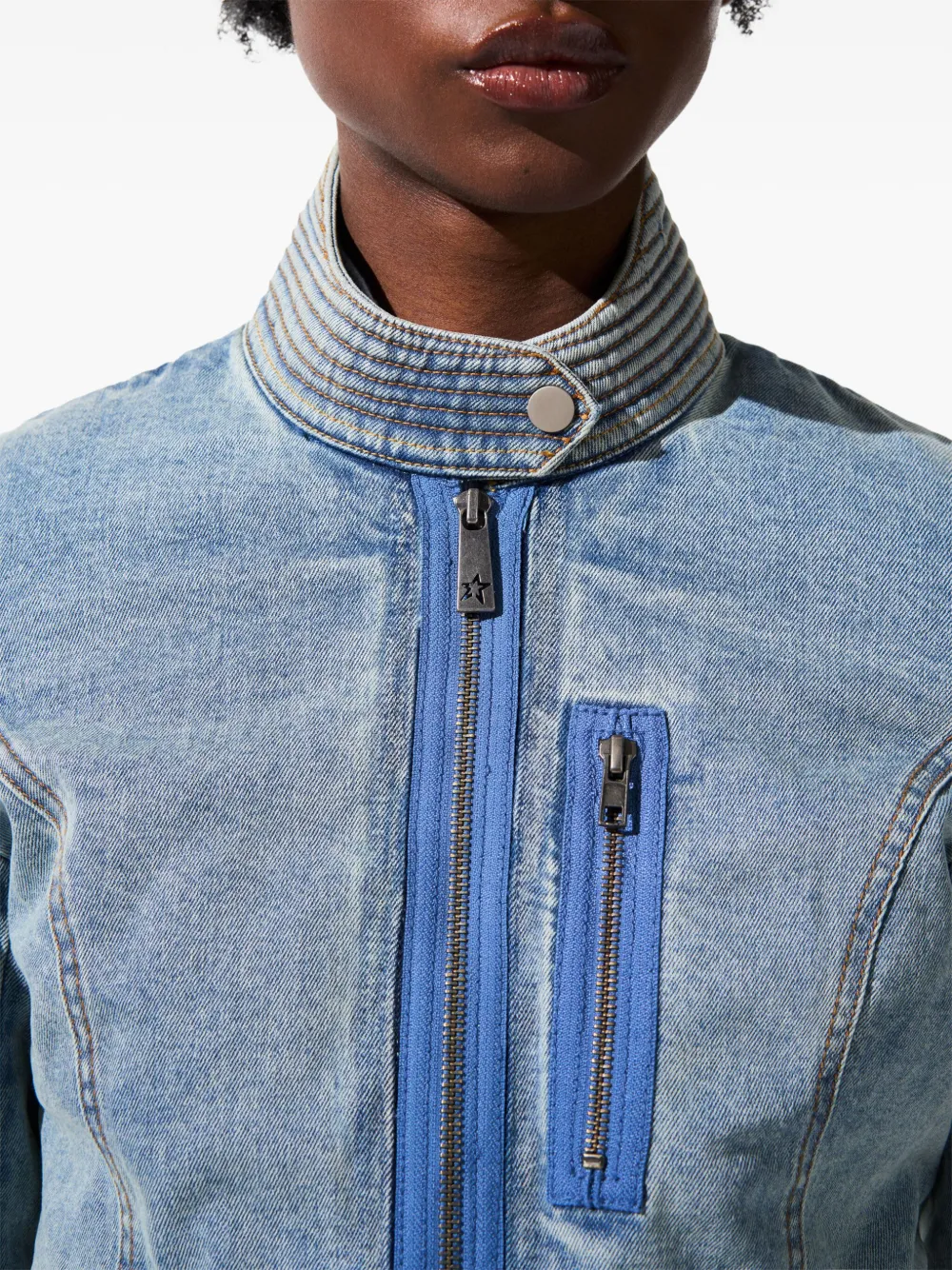 Perfect Moment Zaza ski-jumpsuit Blauw