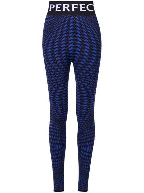 Perfect Moment jacquard ski leggings