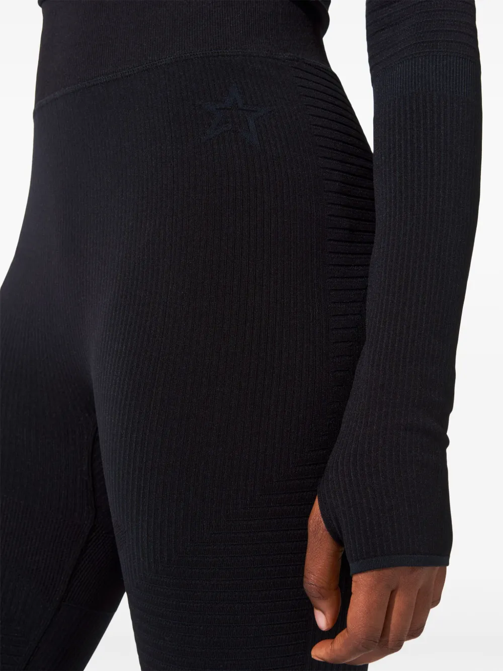 Perfect Moment Naadloze ski-legging Zwart