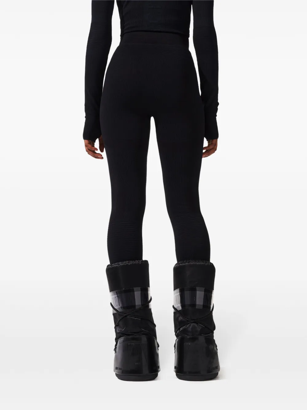 Perfect Moment Naadloze ski-legging Zwart