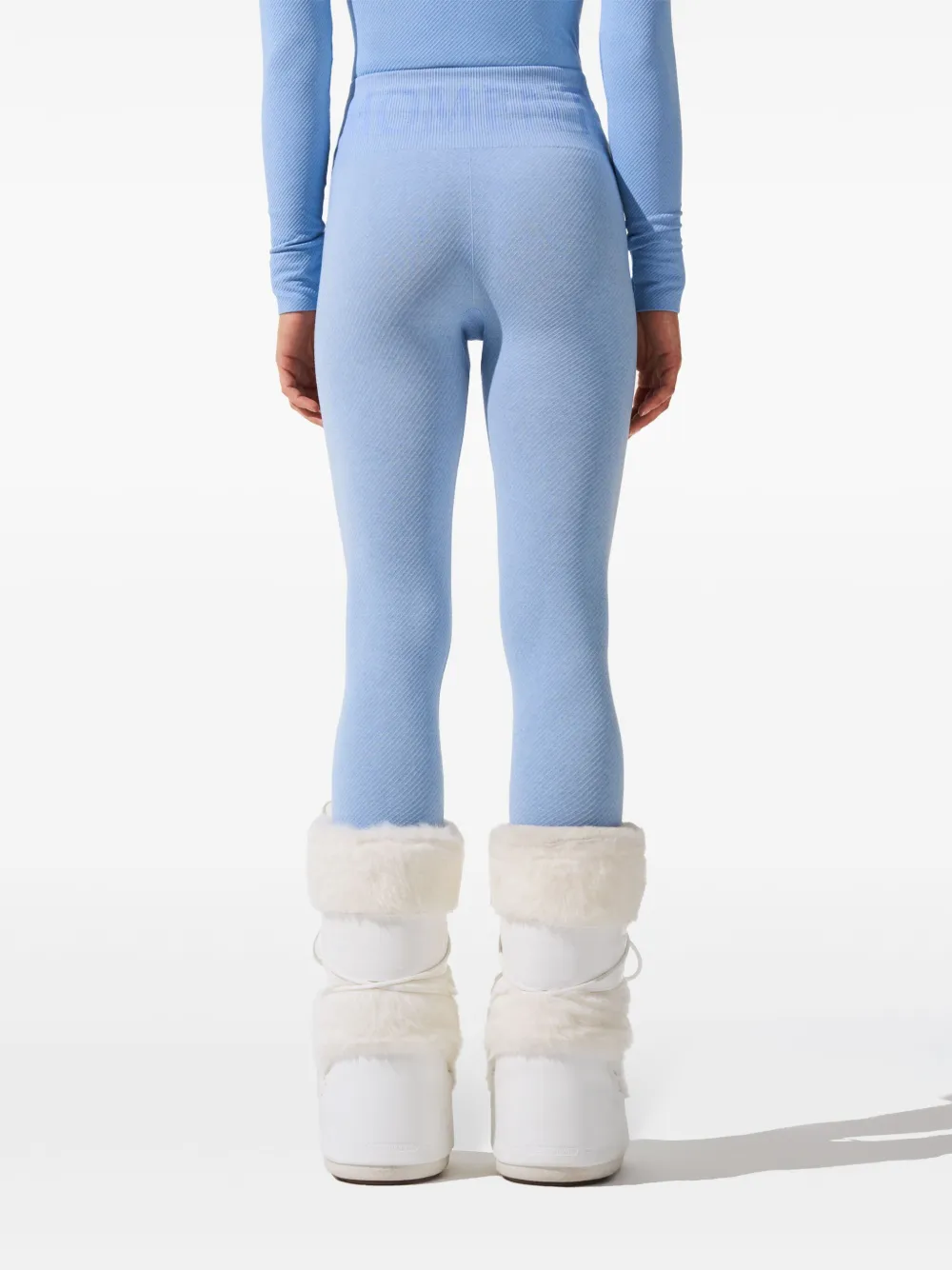 Perfect Moment Skilegging met logo Blauw