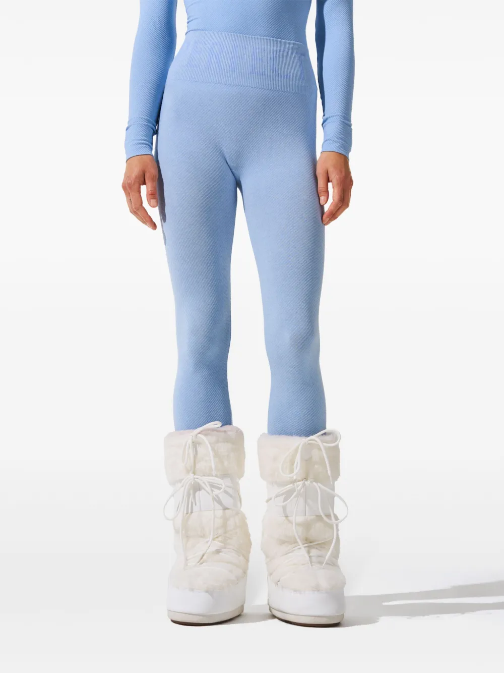 Perfect Moment Skilegging met logo Blauw