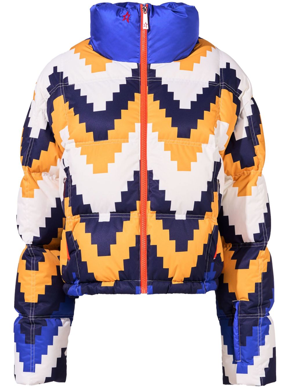 Perfect Moment Chevron Nevada ski jacket - Yellow