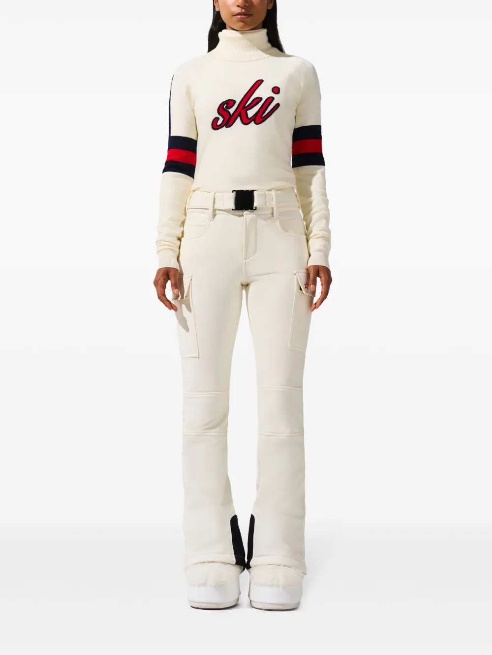 Perfect Moment Broek met cargo zak - Beige