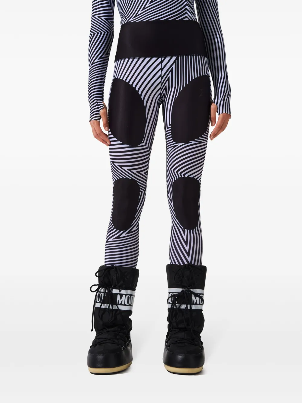 Perfect Moment Warped Star legging Zwart