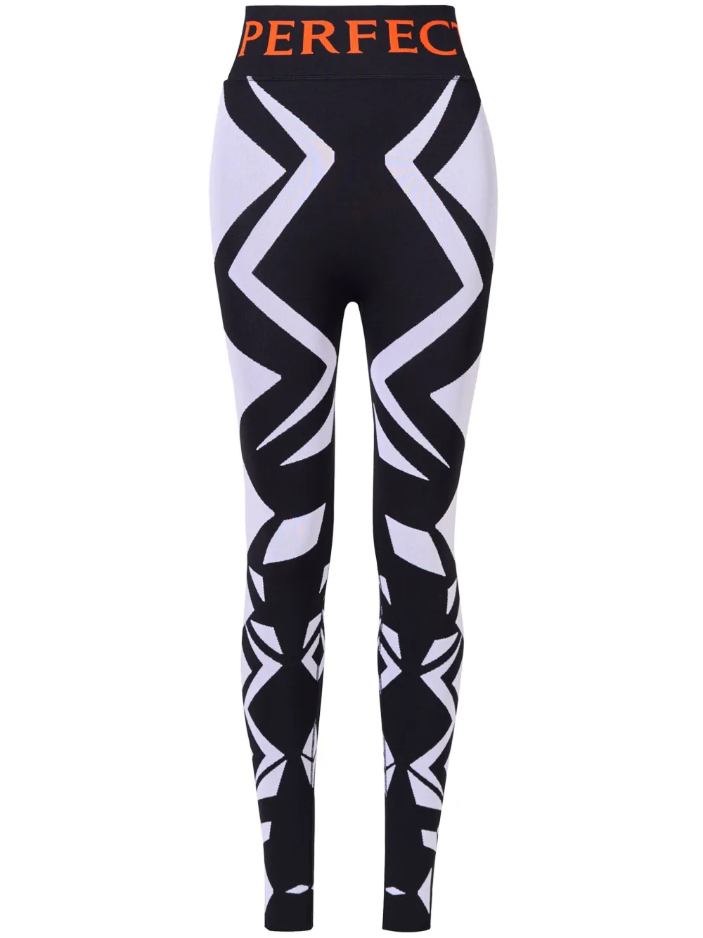 Perfect Moment Legging met jacquard Zwart