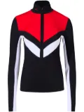 Perfect Moment JG zip-up top - Black