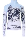 Perfect Moment Landscape-jacquard base layer - White