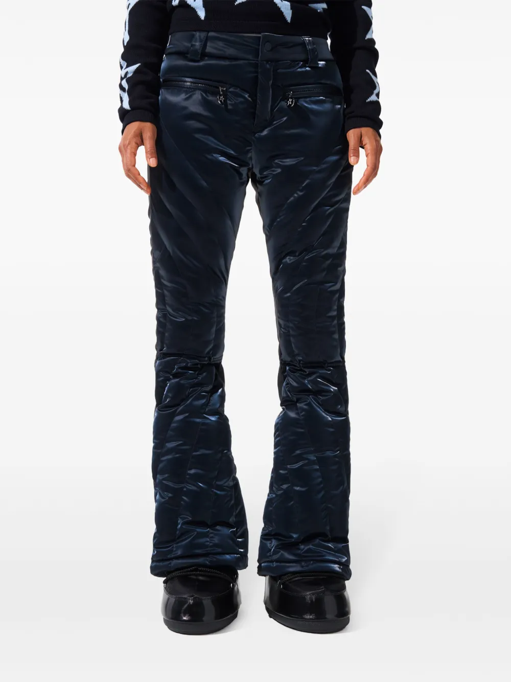 Perfect Moment Mid waist skibroek Blauw