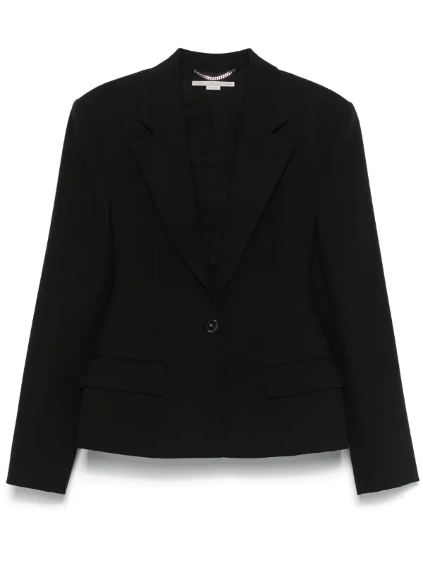 Stella McCartney Blazer Sculpted | Nero | FARFETCH IT