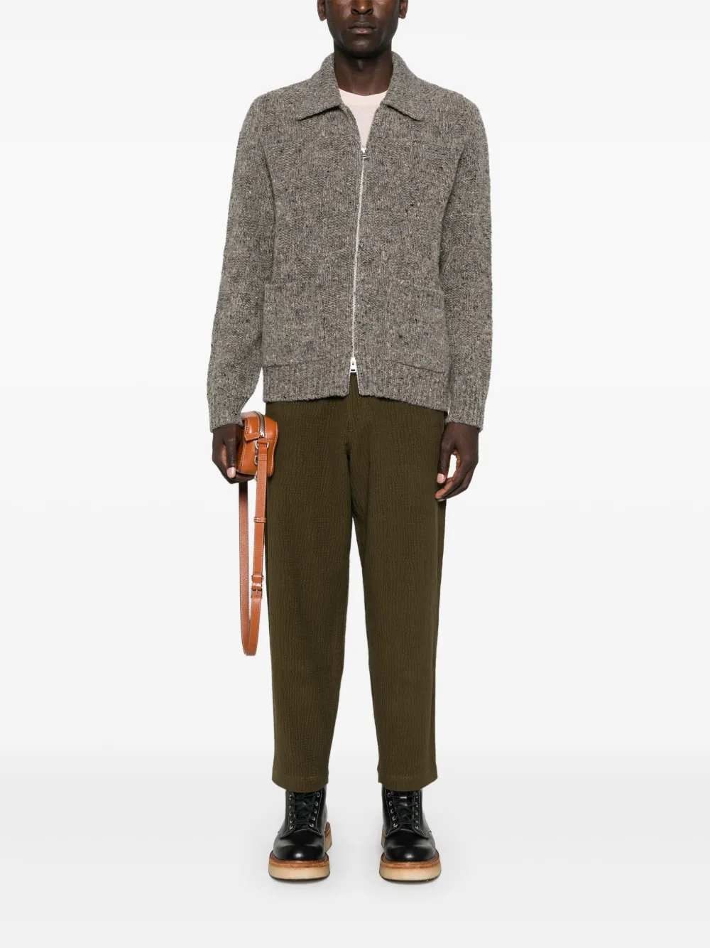 Norse Projects Erik vest - Grijs