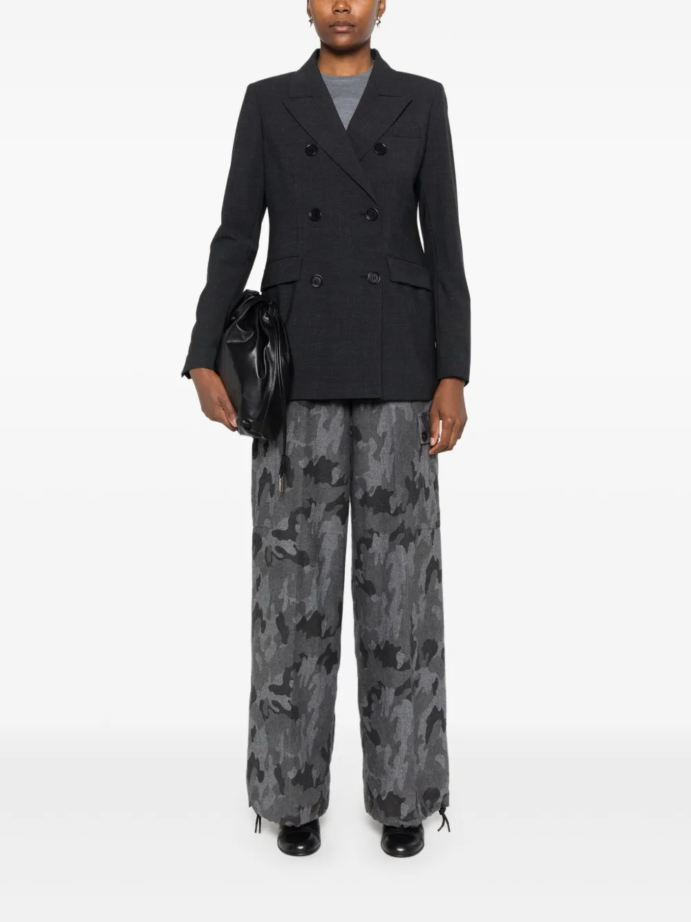 ASPESI double-breasted blazer - Grijs