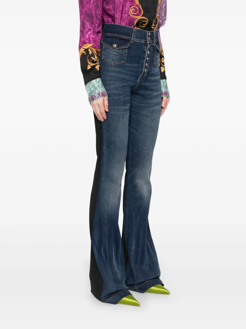 Gucci flared jeans sales