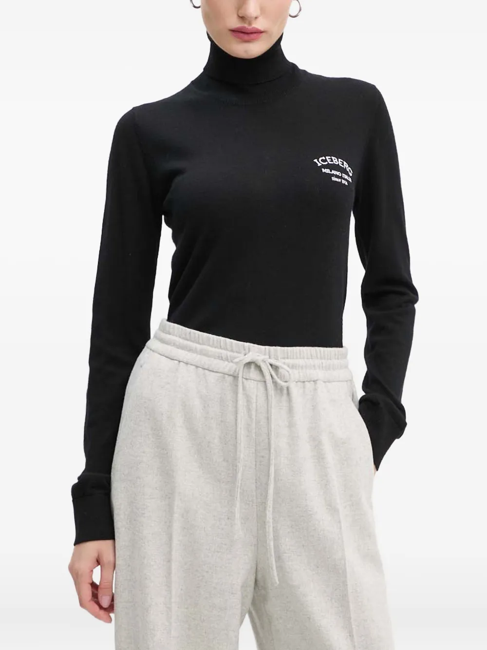 Iceberg Rollkragenpullover mit Logo | Pullover | Image 2