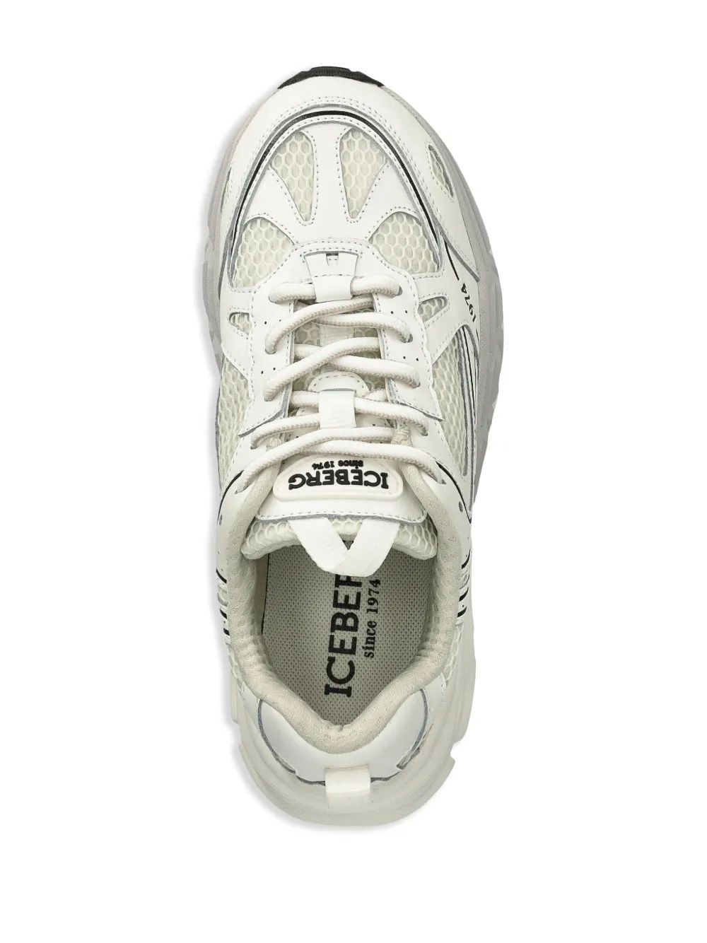 Iceberg Sneakers met vlakken Wit