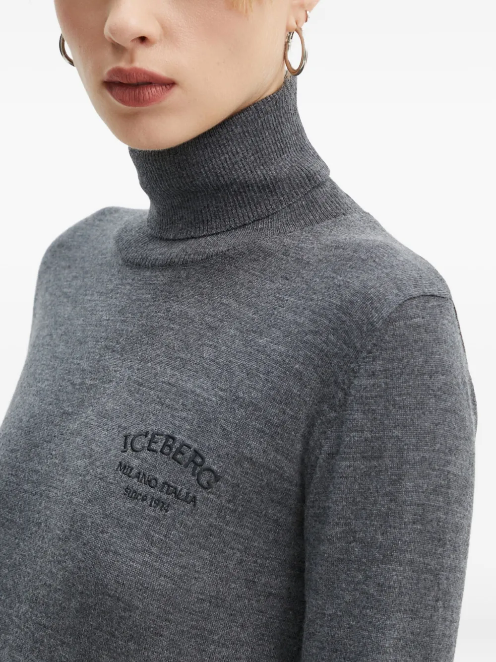 Iceberg Coltrui met logodetail Grijs