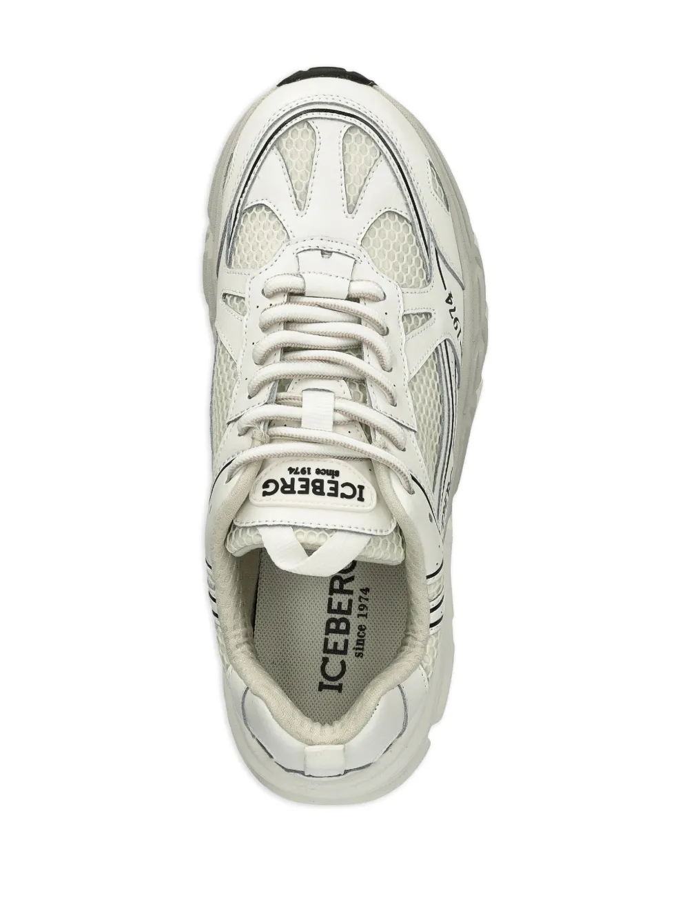 Iceberg Sneakers met vlakken Wit