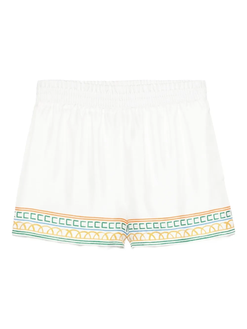 Casablanca Crayon Temple Tennis shorts | White | Image 1
