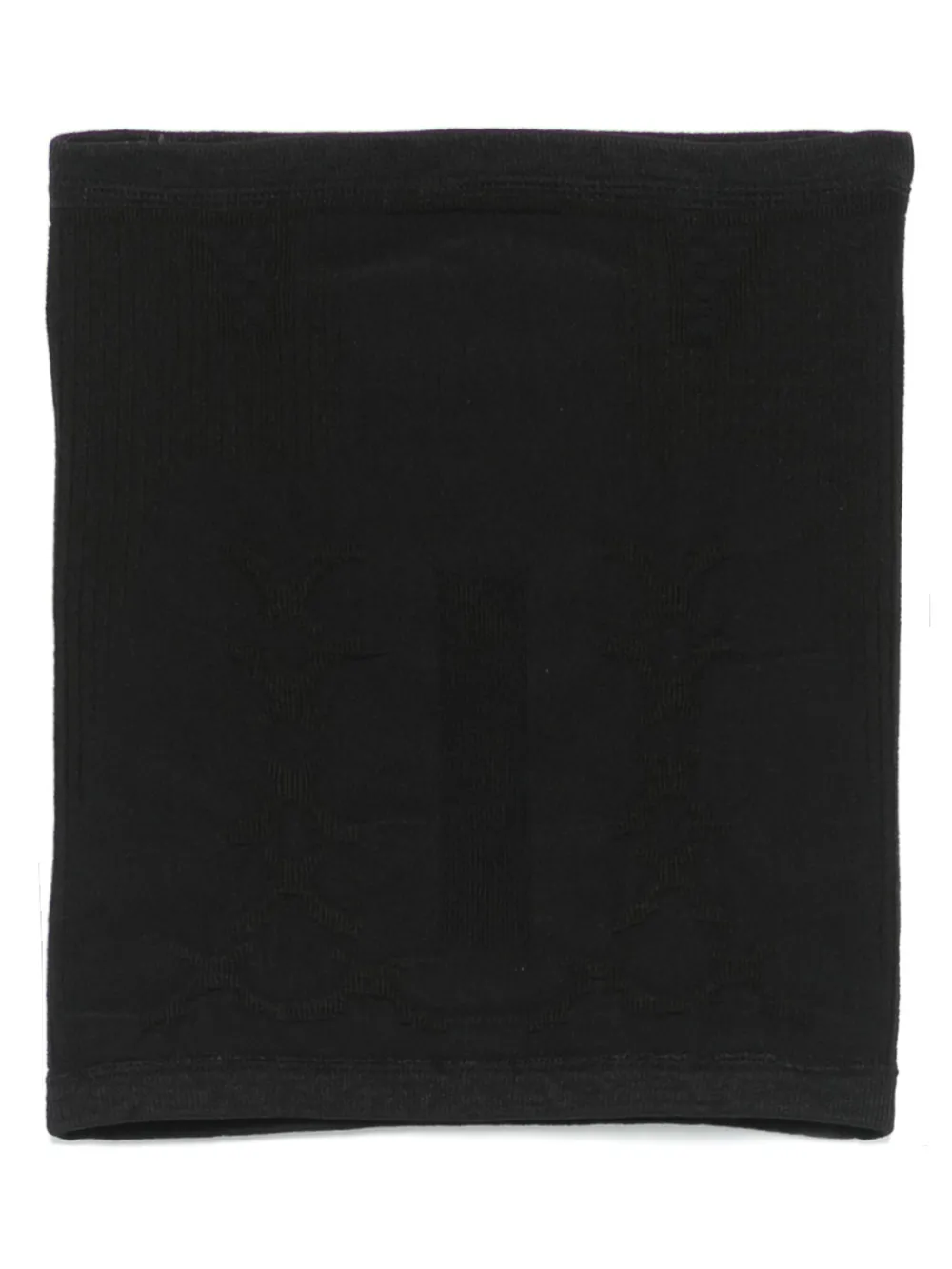 ROA jacquard neck warmer - Black
