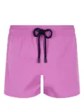 Vilebrequin logo-patch swim trunks - Pink
