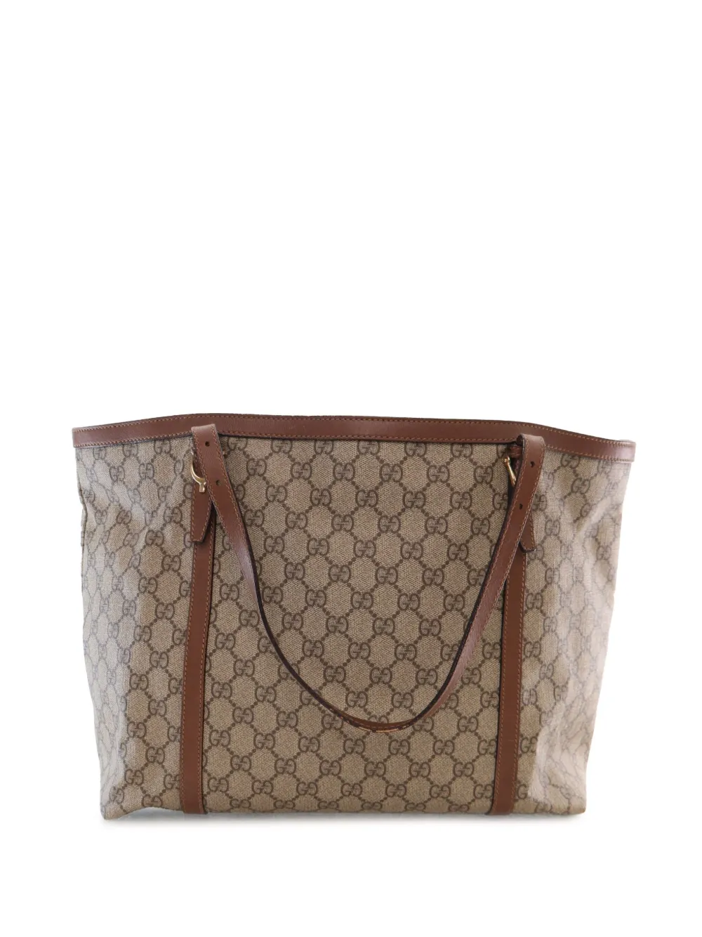 Gucci Pre-Owned 2000-2015 GG Supreme Nice tote bag - Bruin