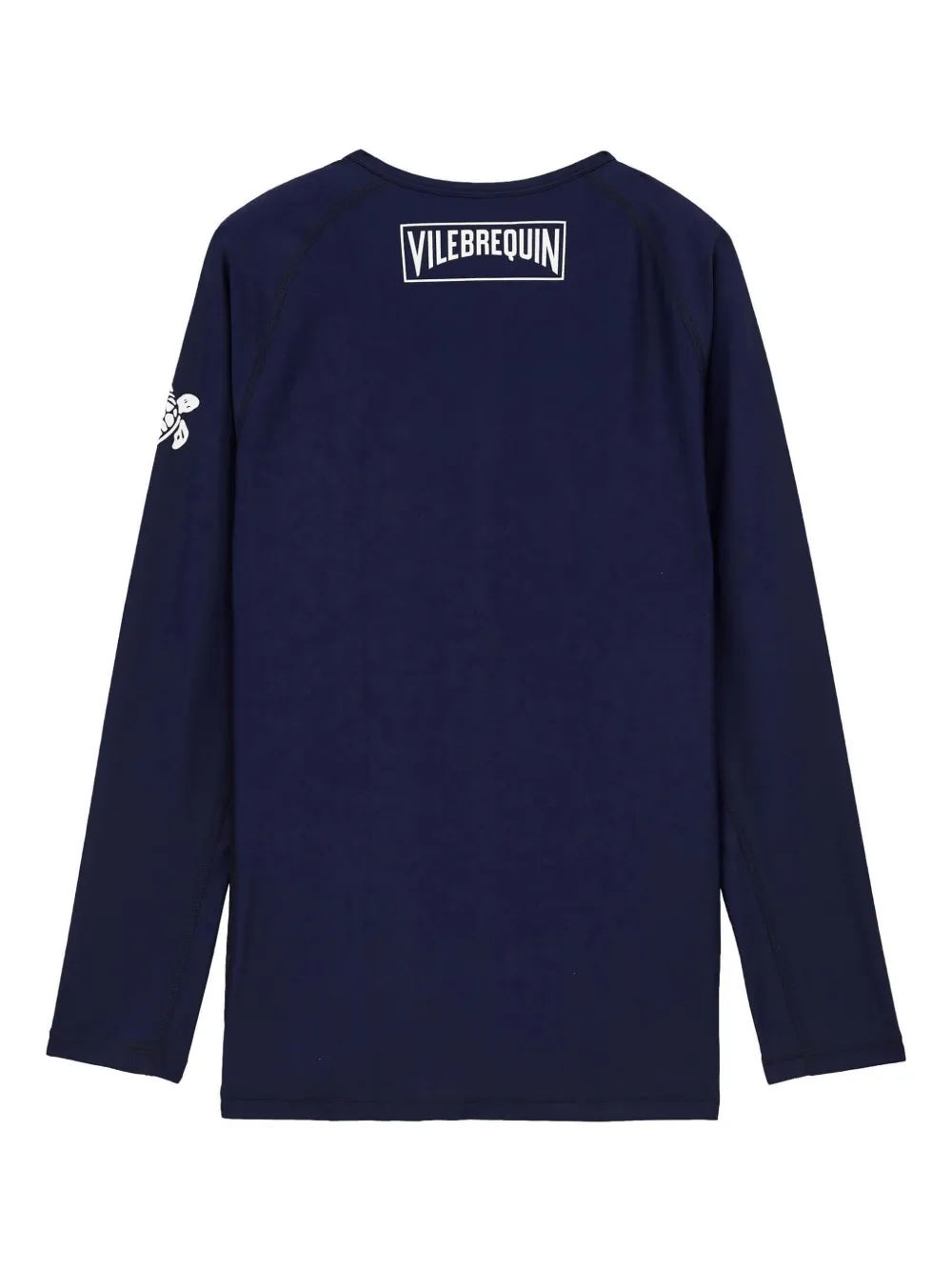 Vilebrequin logo-print rashguard - Blauw