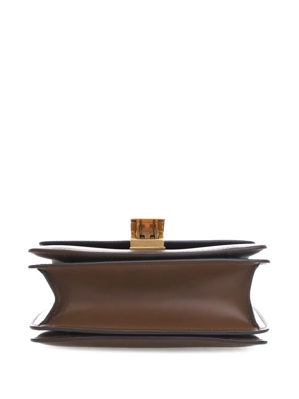 Céline Pre-Owned 2018 Small Classic Box crossbody bag - Bruin