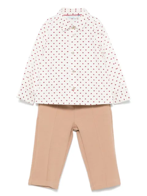 Abel & Lula Piqué trousers set 