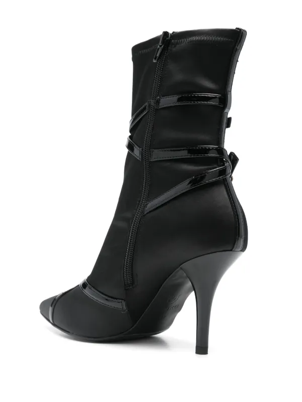 Satin ankle boots on sale