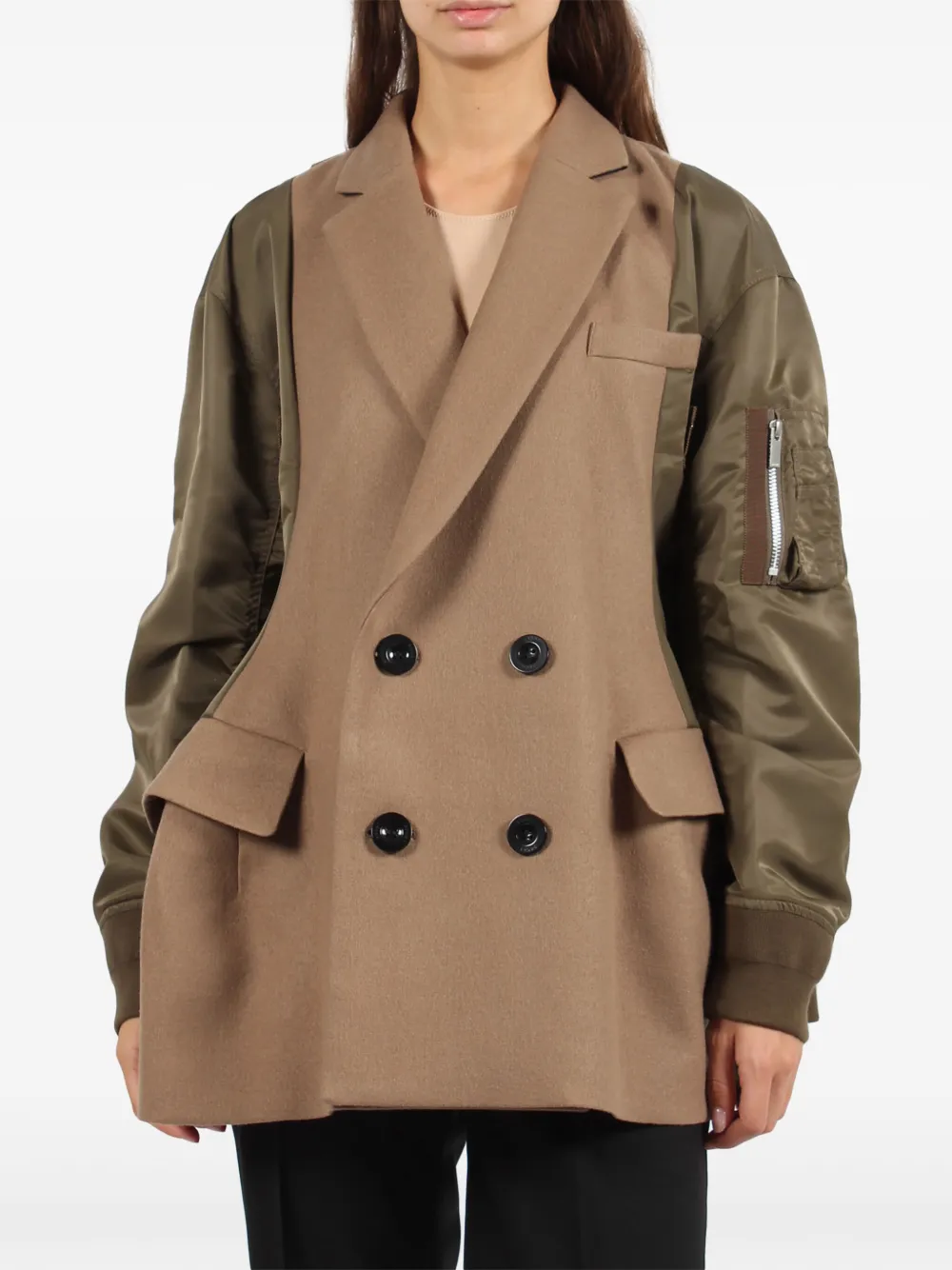 sacai chamarra bomber con paneles | Chamarras bomber | Image 2